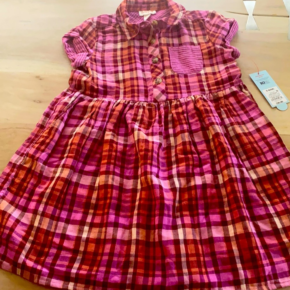 NWT Pink Plaid Cat & Jack Dress